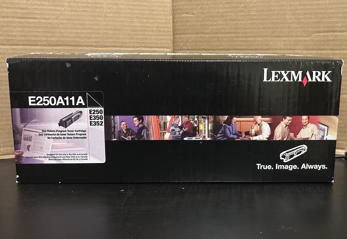 Lexmark E250A11A Black Toner Cartridge Genuine OEM E250 E350 E352