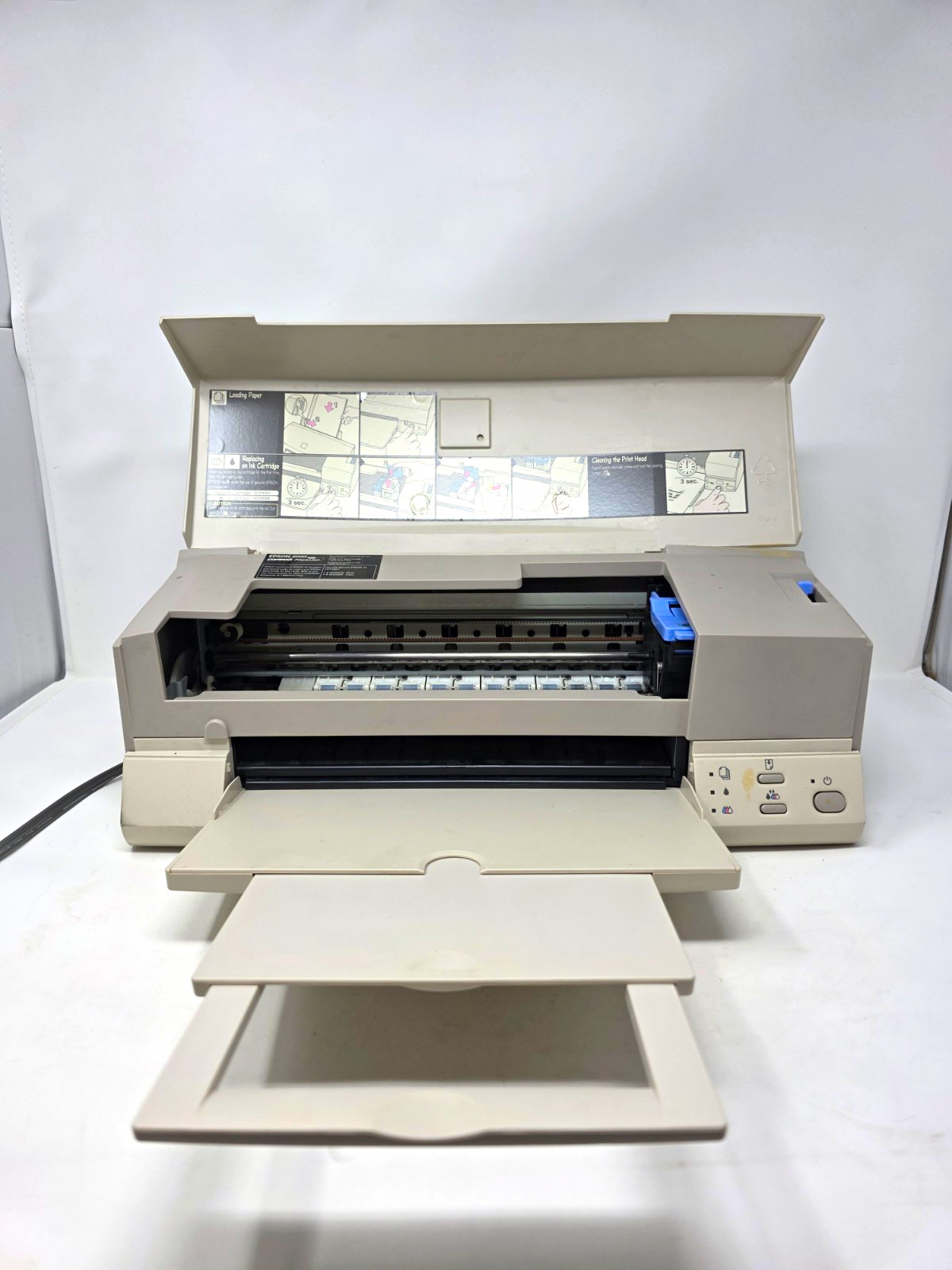 Vintage Epson 600Q Compaq Presario P954A Inkjet Printer Powers On Tested