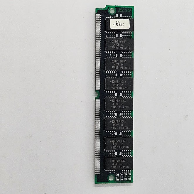 8MB 72-Pin SIMM Fast Page RAM Memory Stick PNY 70ns Vintage PC 486 Pentium Mac