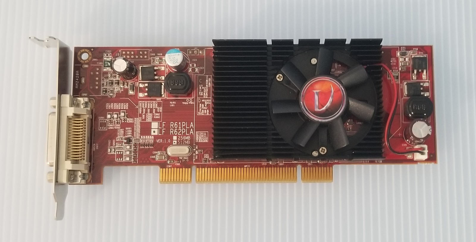 LP VisionTek ATI Radeon HD 3450 512 MB DDR2, PCI Graphics Card. (DMS-59)