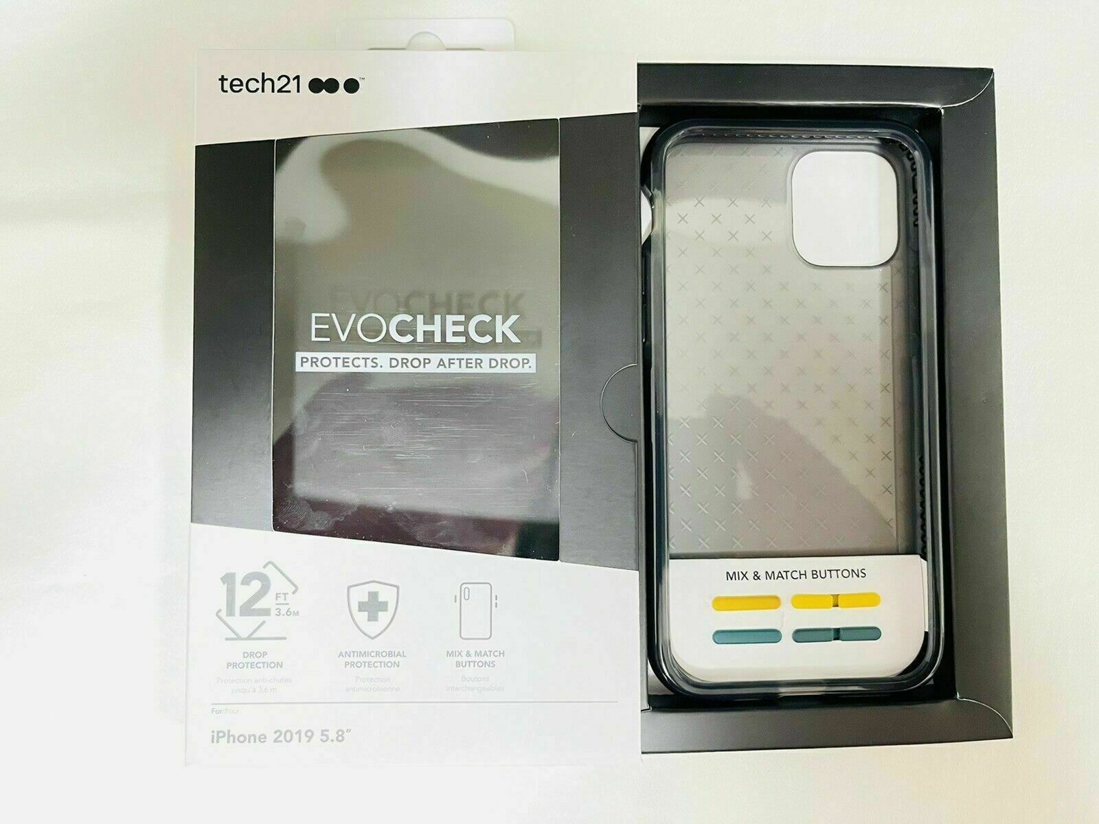 tech21 Evo Check for Apple iPhone 11 Pro Phone Case with 12 ft. Drop Protection