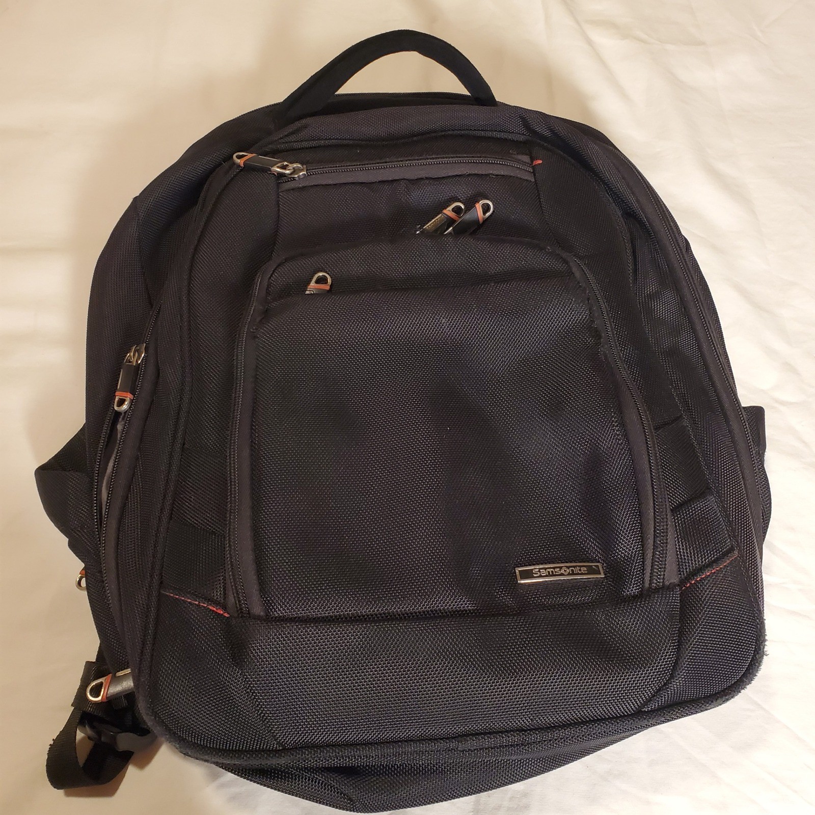 Samsonite Tectonic PFT Laptop Backpack Black TSA Friendly Travel Bag 17 inch