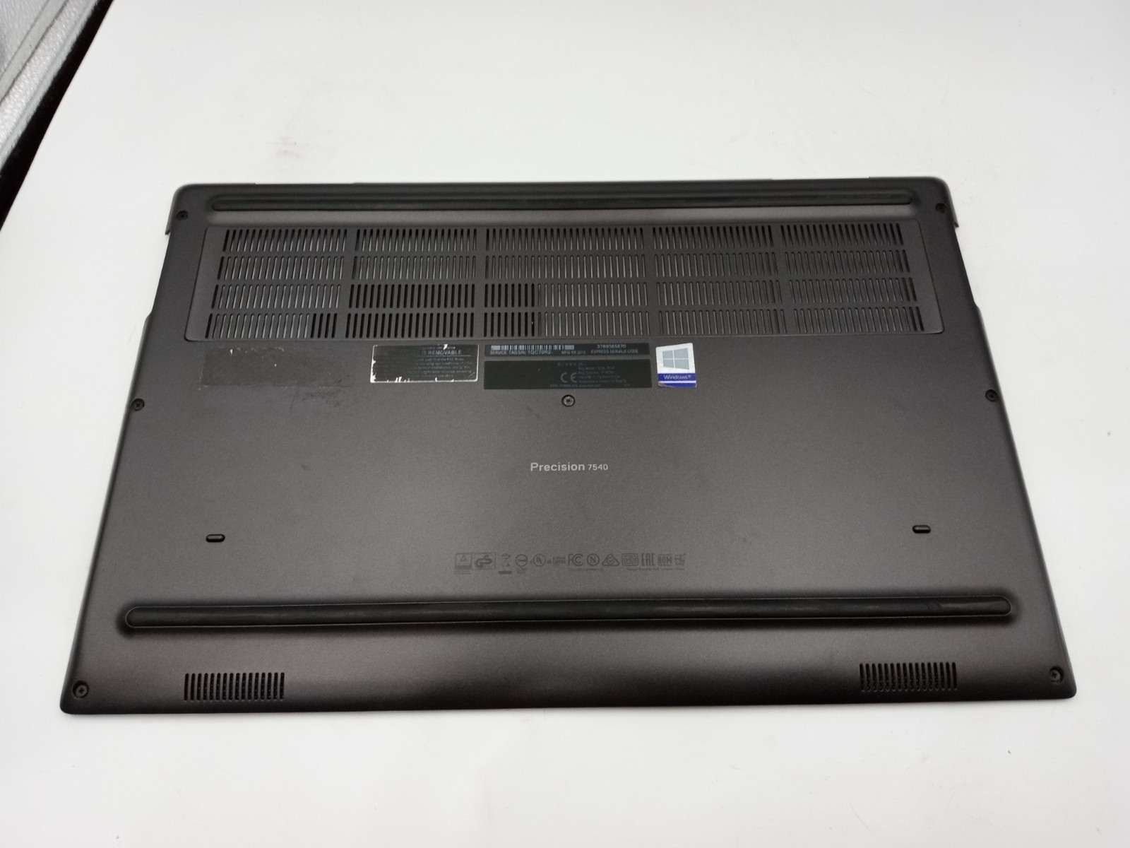 Genuine OEM Dell Precision 7540 Bottom Lower Case Cover Panel 056FGF 56FGF -RR