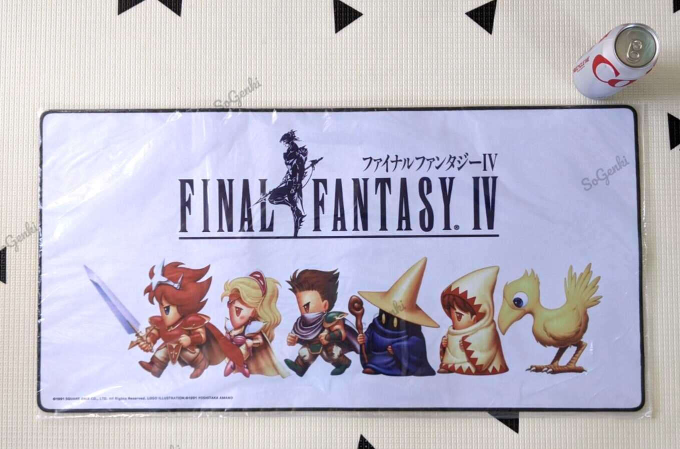Final Fantasy IV Gaming Mouse Desktop Pad Square Enix Official