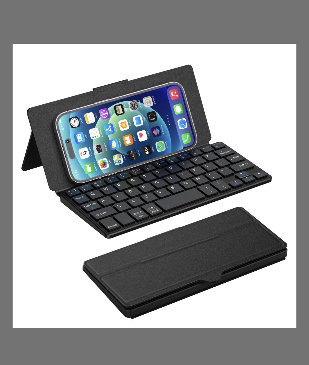 Doohoeek Universal Bluetooth Keyboard For Samsung Galaxy Z Fold, IPad Mini 7 IOS