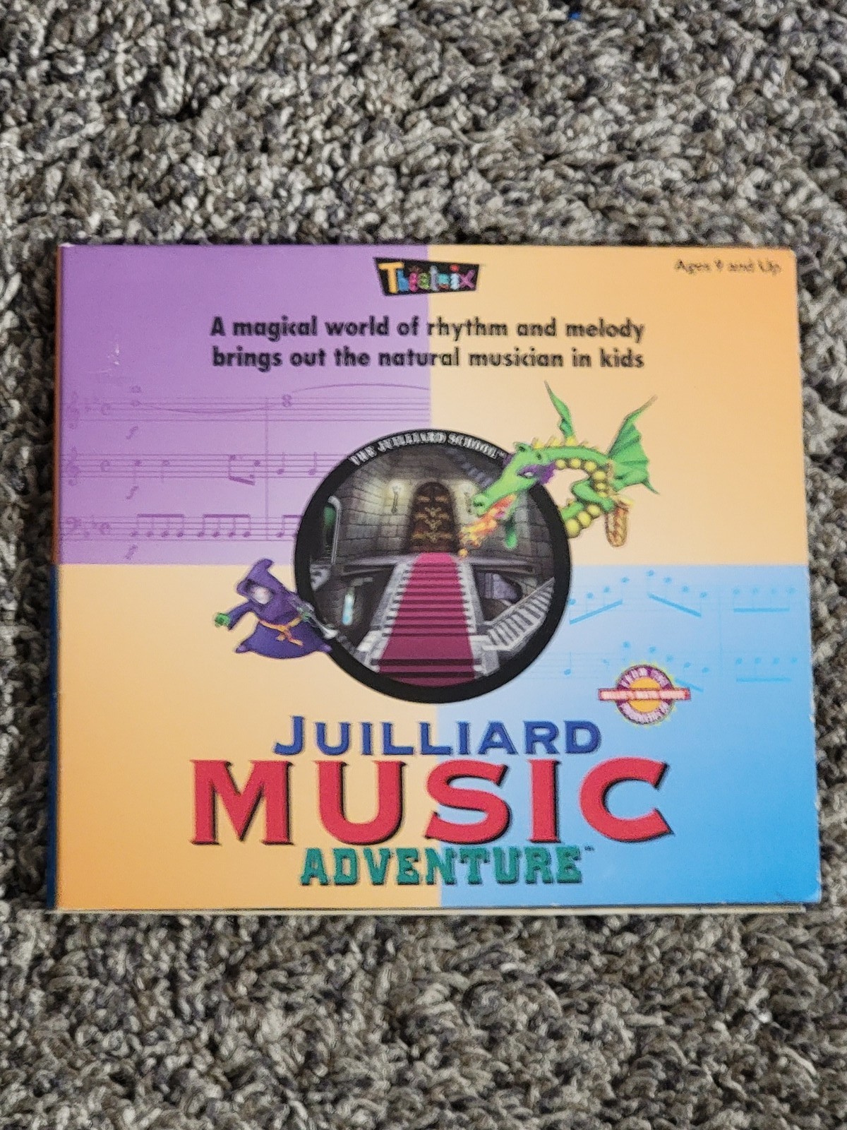 Theatrix Juilliard Music Adventure PC CD-ROM Educational Software Ages 4+