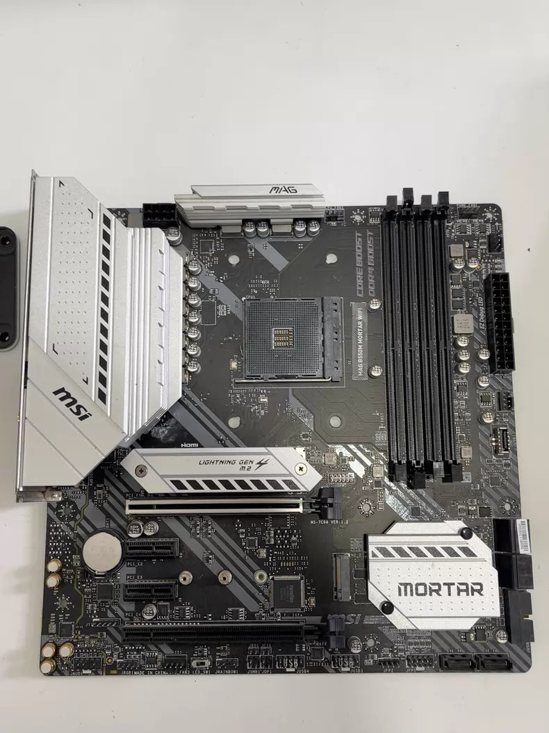 MSI MAG B550M MORTAR MAX WIFI Micro-ATX AM4 B550 WiFi 6E 2.5GbE​ Motherboard