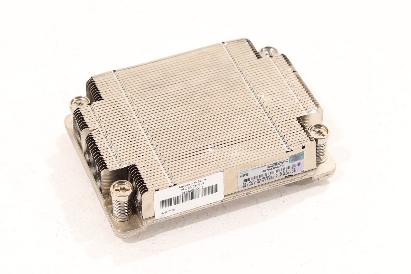HPE DL60/DL120/DL160 Gen9 Server CPU Cooling Heatsink P/N: 790498-001 Tested