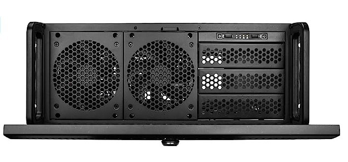 Rosewill RSV-R4000U 4U Rackmount Server Case ATX 11-Bay – No Front Door