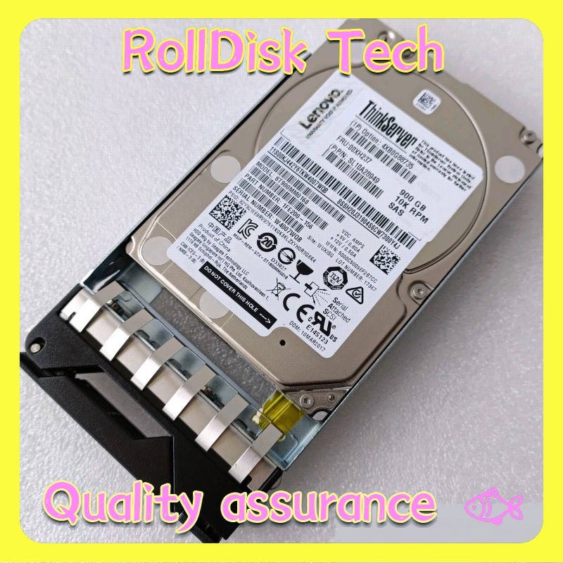 New 4XB0G88735 00LA870 FOR FIT Lenovo 900GB 2.5'' 10K SAS 12Gb RD450 RD650 HDD