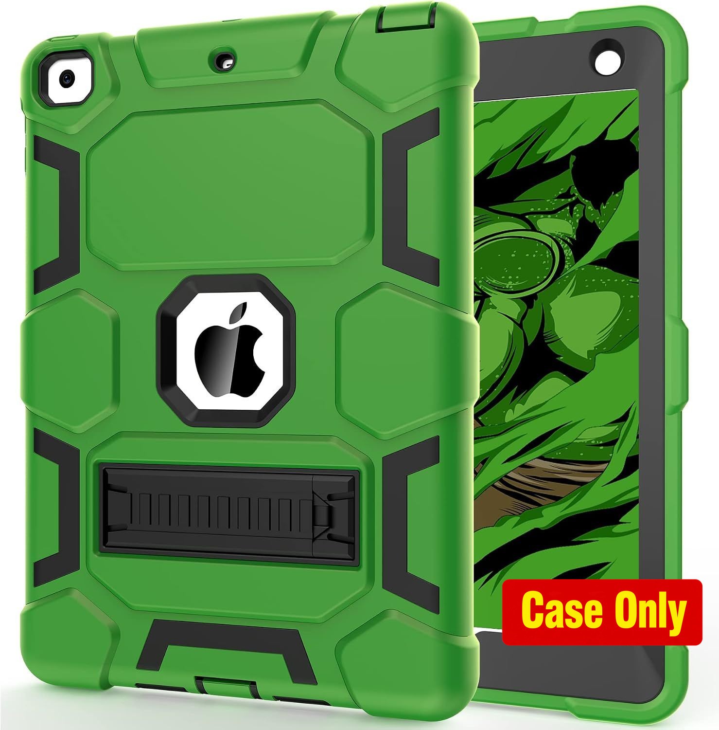 Case for iPad 6th Generation 9.7", Hybrid Shockproof Rugged Drop Protection, Kic