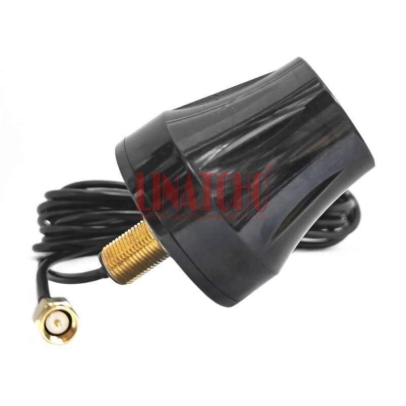 698-2700MHz Broadband GSM LTE 4G DTU External Mushroom Omni Antenna Screw Mount
