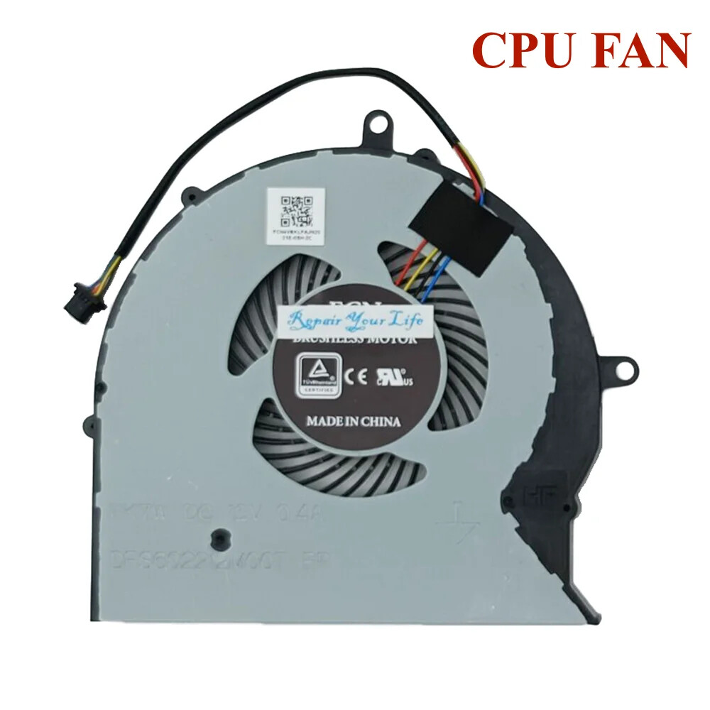 CPU GPU Cooling Fan for ASUS FX63V FX63VM FZ63VM FX503VM GL703 DFS552012M00T