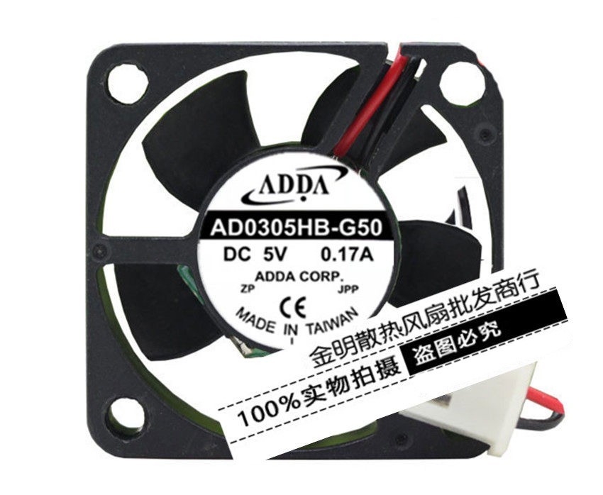1PCS ADDA AD0305HB-G50 3010 5V 0.17A Mini High-Airflow Cooling Fan