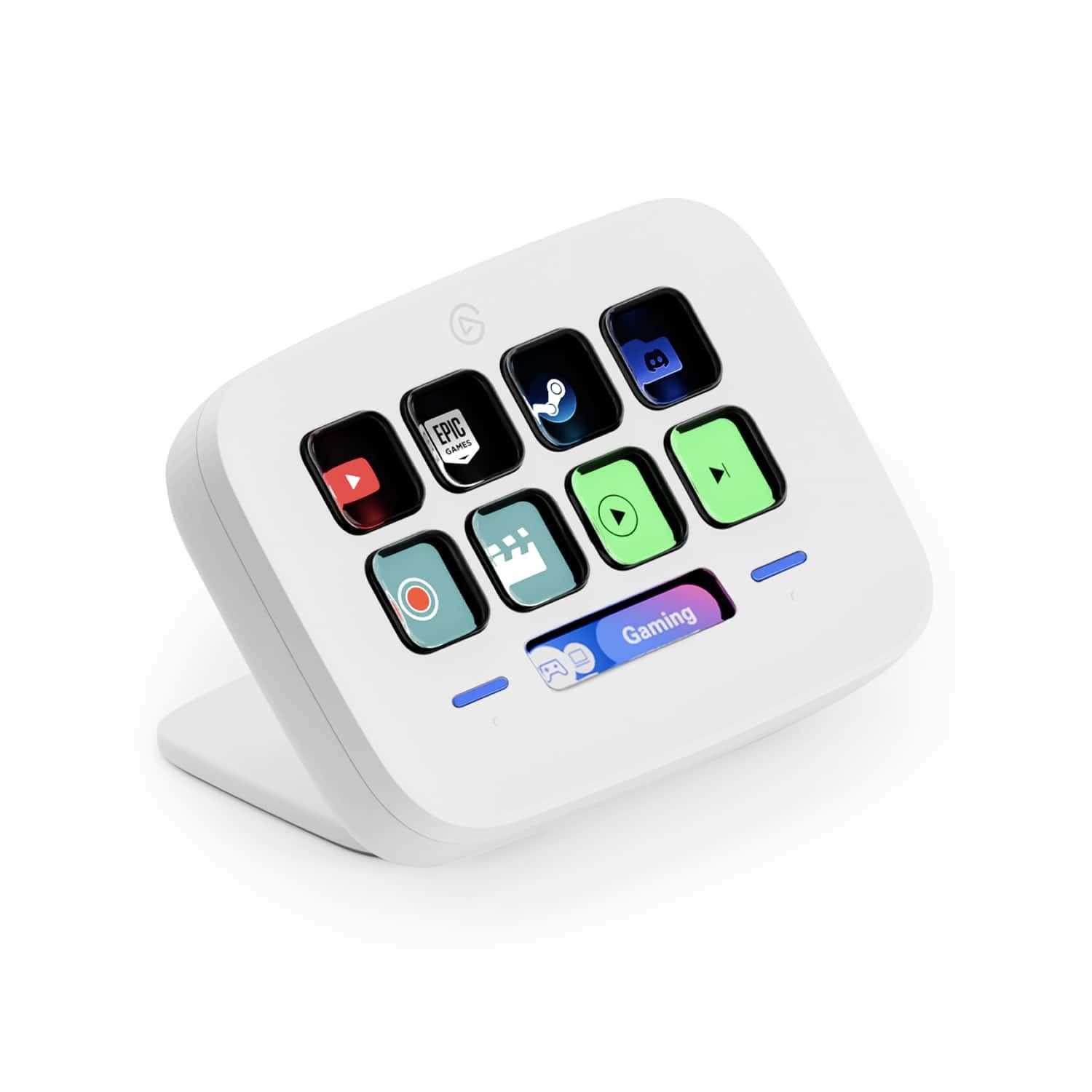 Elgato Stream Deck Neo 8 LCD Key USB-C Controller White Certified Refurbished