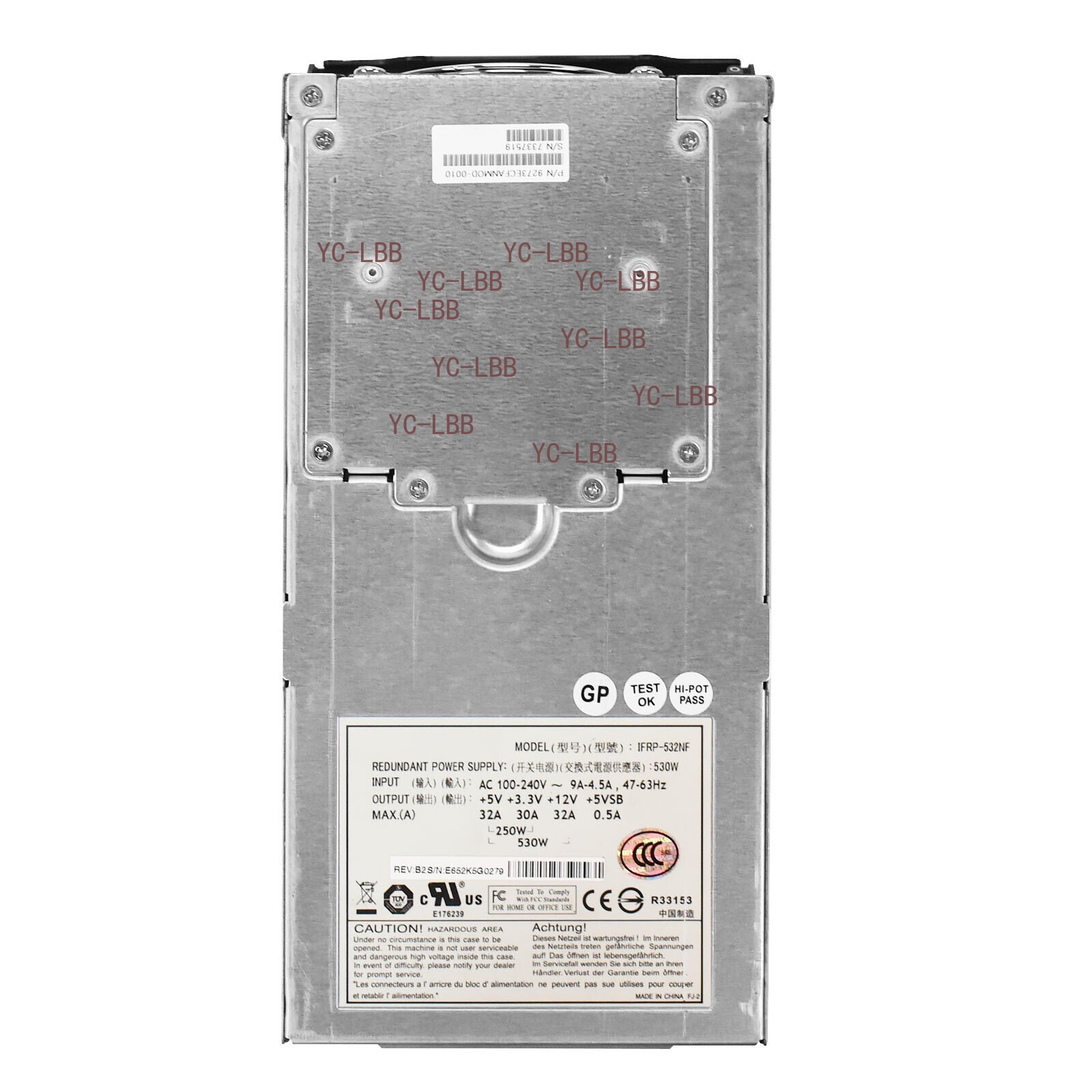 Used For ETASIS IFRP-532NF IFRP-532NFE 530W Disk Array Power Supply