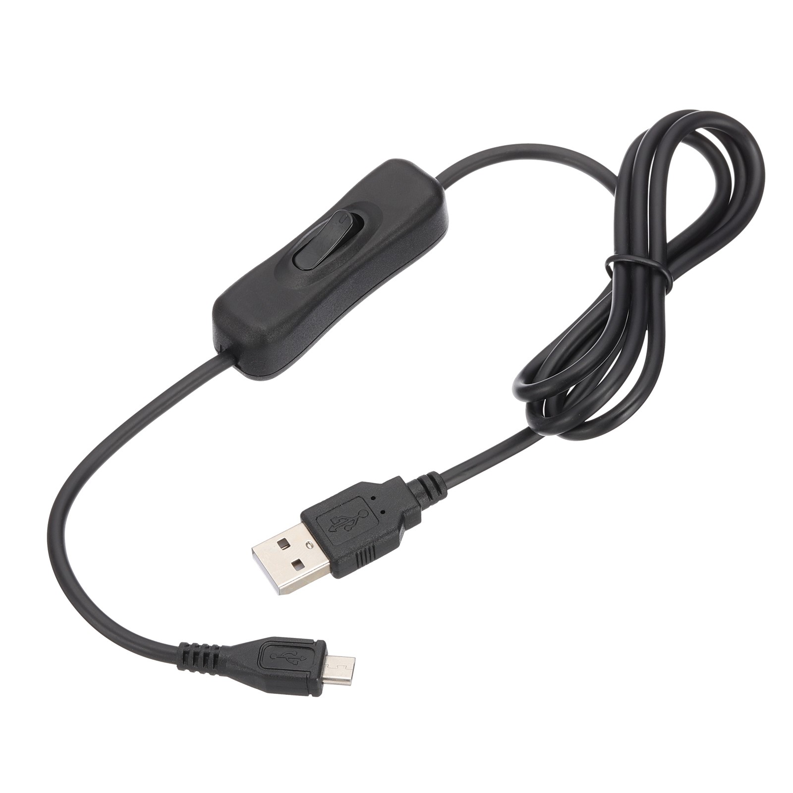 3.28ft USB Extension Cable with on Off Switch USB Male Data Support 4 Core Wire