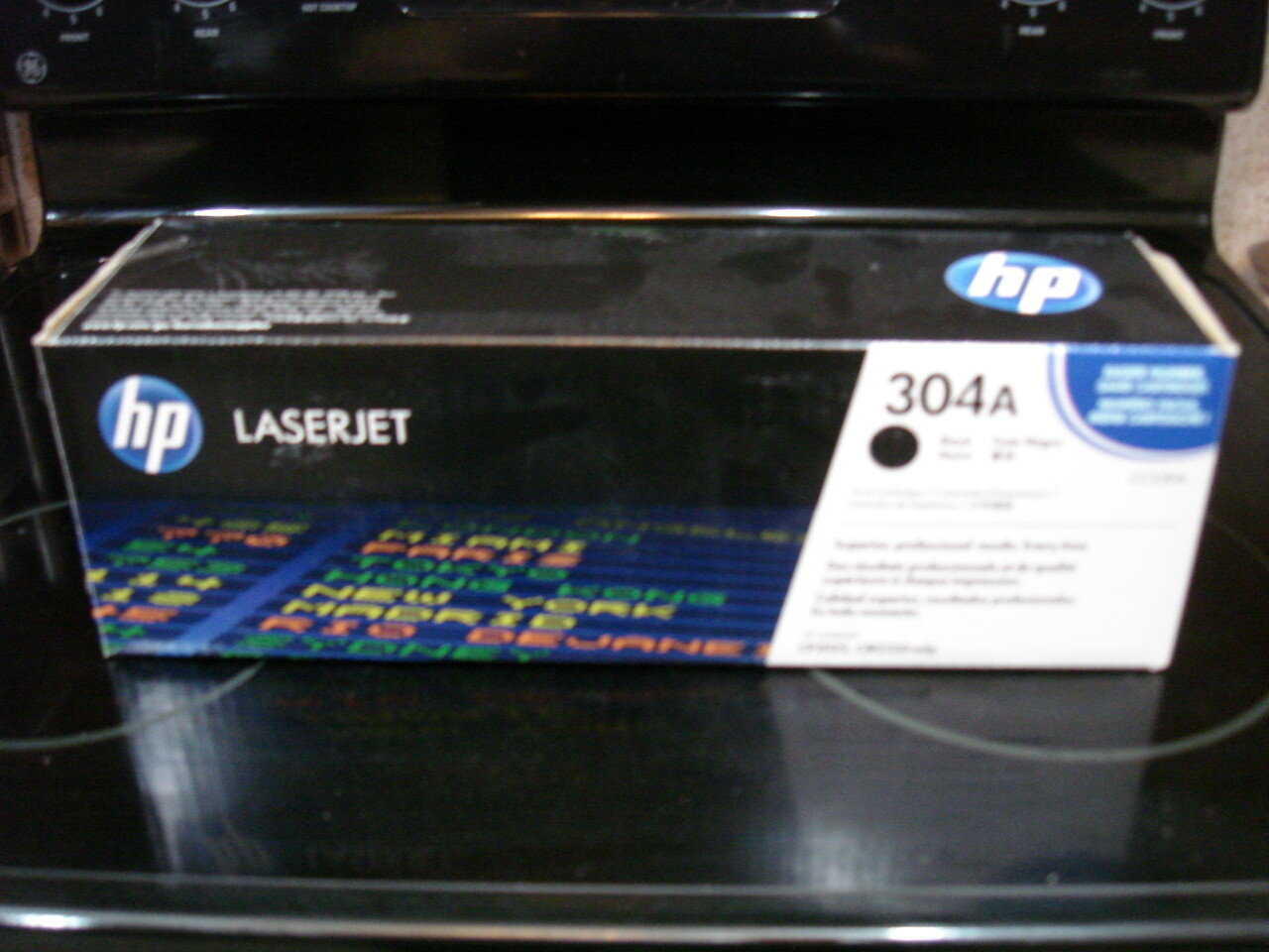 NEW HP Laserjet CC530A 304A Toner Cartridge - Black / Genuine 