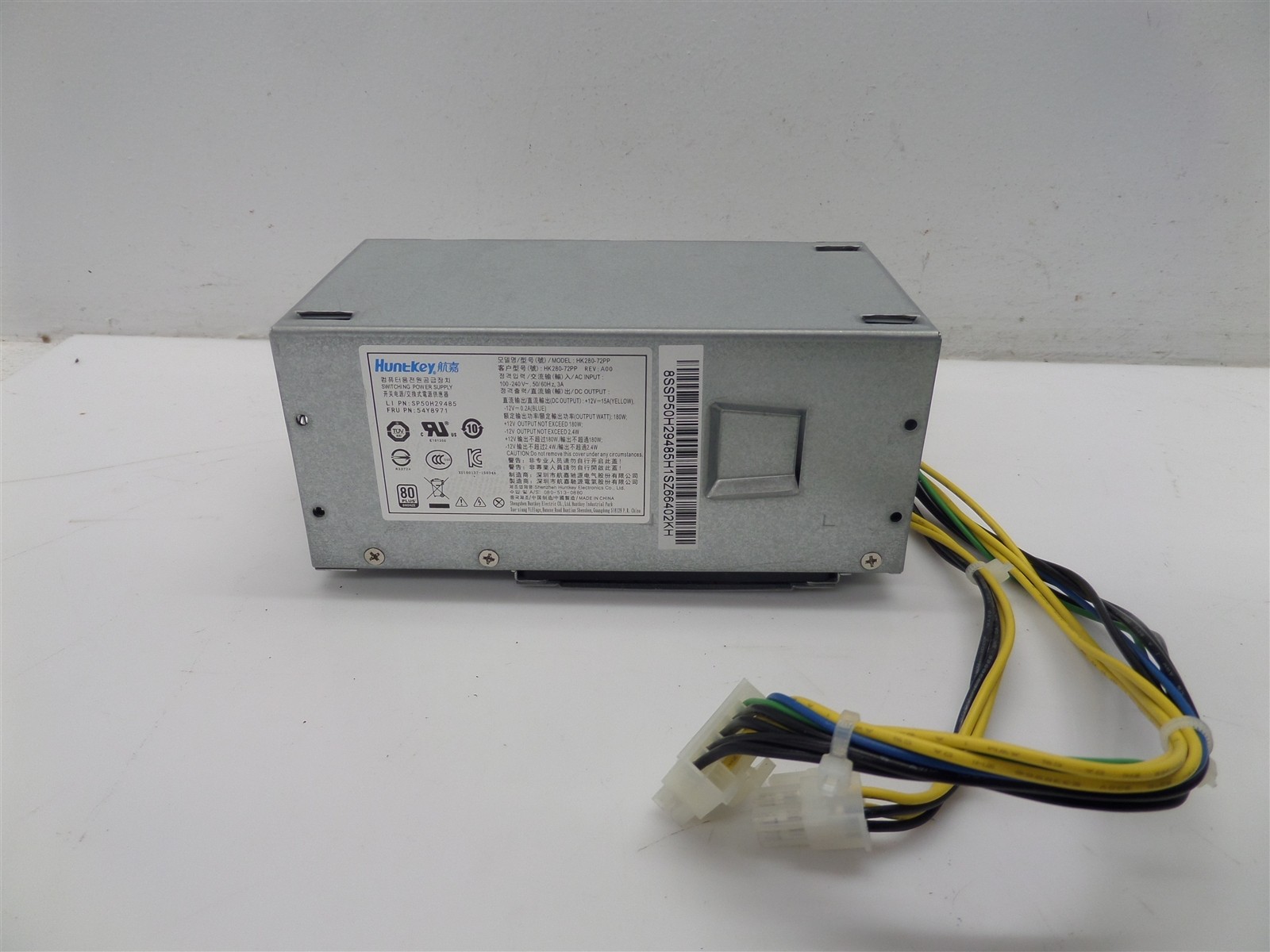 HuntKey HK280-72PP 180W Switching Power Supply Lenovo PN: SP50H29485