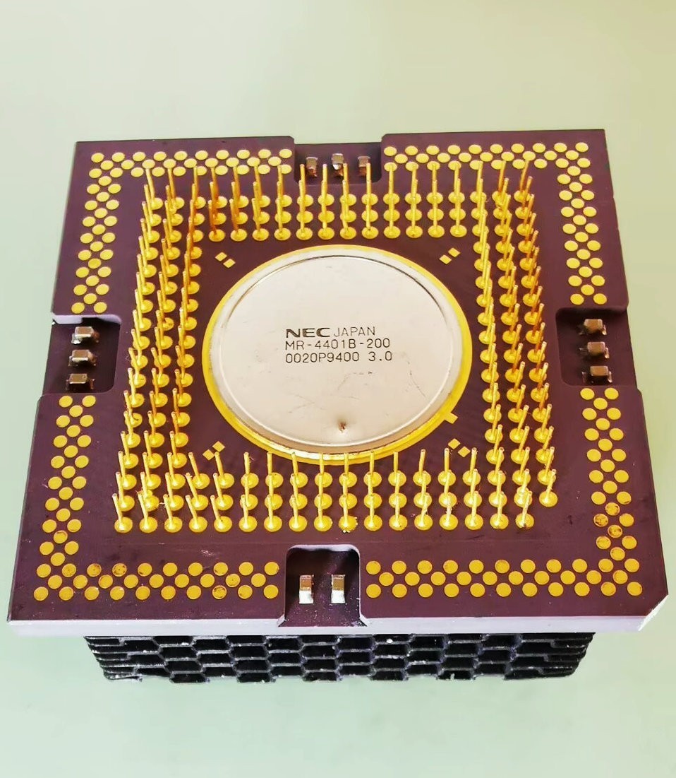 NEC MR-4401B-200 ceramic gold-plated CPU.Radiator Edition.High collectible value