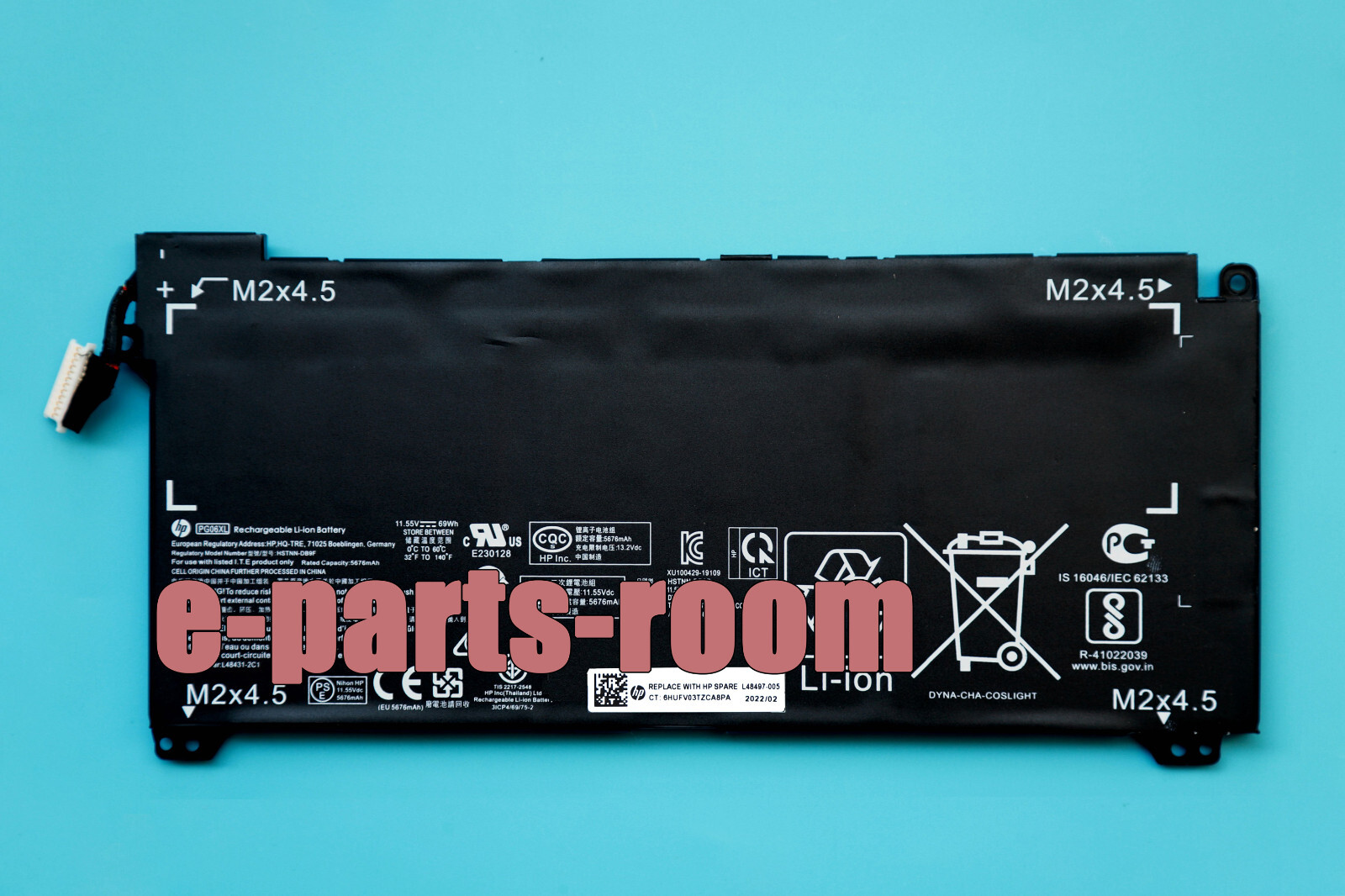 Genuine PG06XL Battery for HP Omen 15-dh0025nl HSTNN-DB9F L48431-2C1 L48497-005