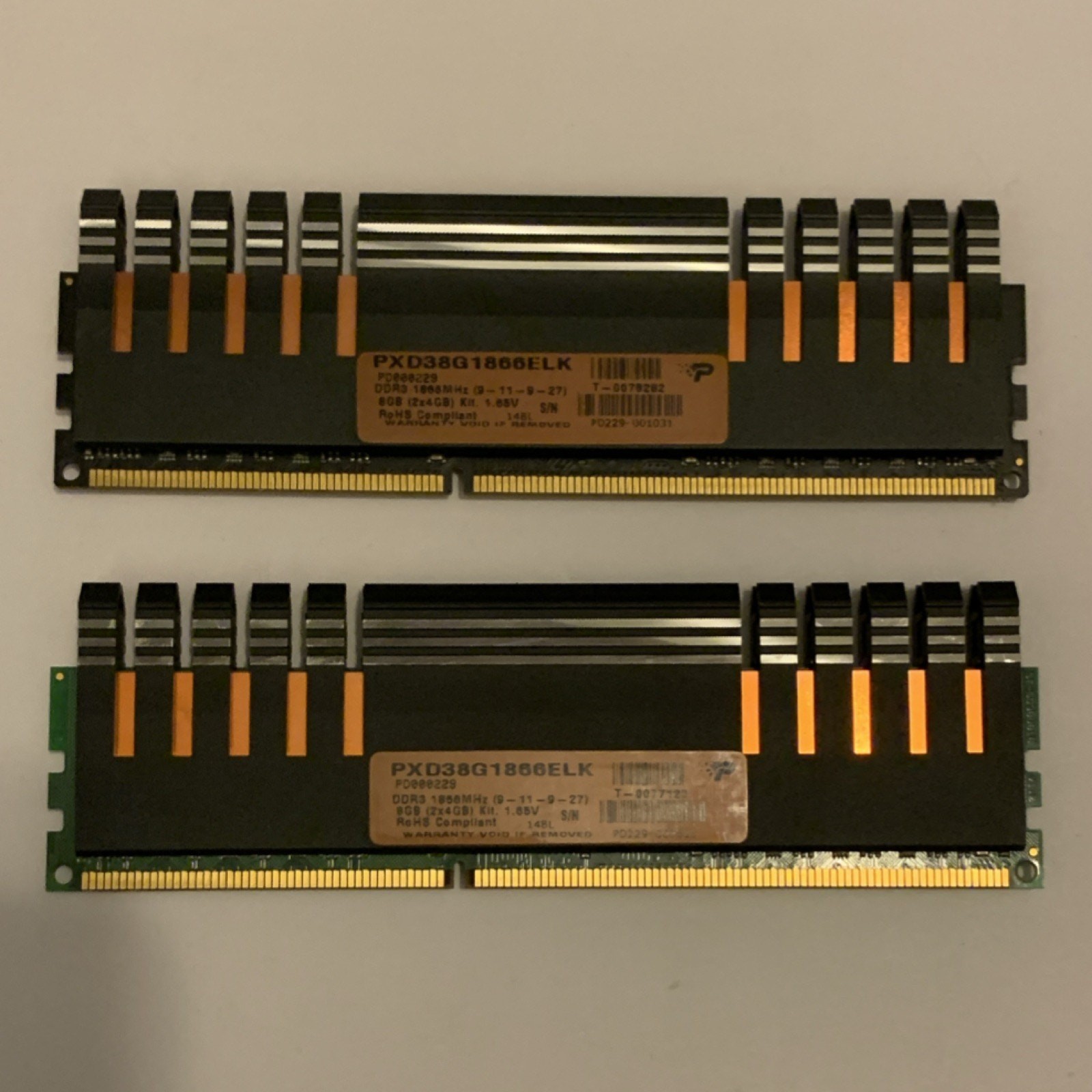 Patriot Viper Xtreme DDR3 SDRAM DIMM 8GB (2x4GB) 1866MHz RAM Kit PXD38G1866ELK