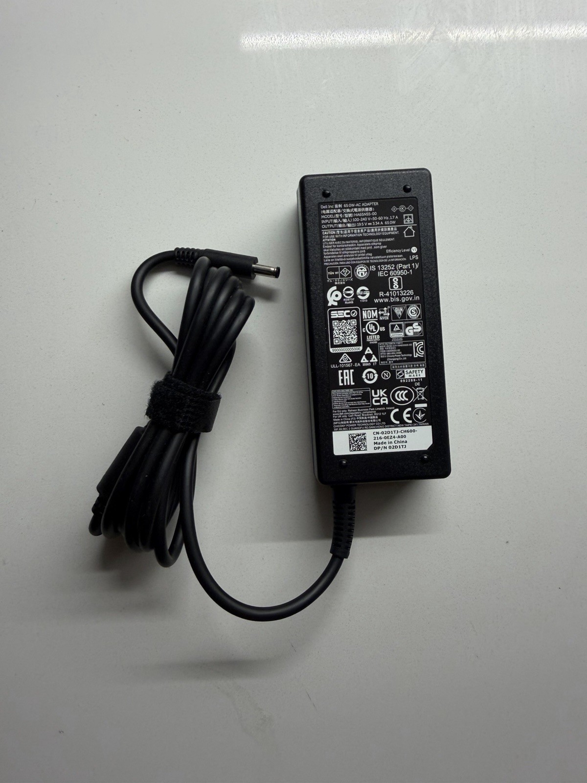 Lot of 20 Dell HA65NS5-00 65W AC Adapters 02D1TJ OEM Wholesale