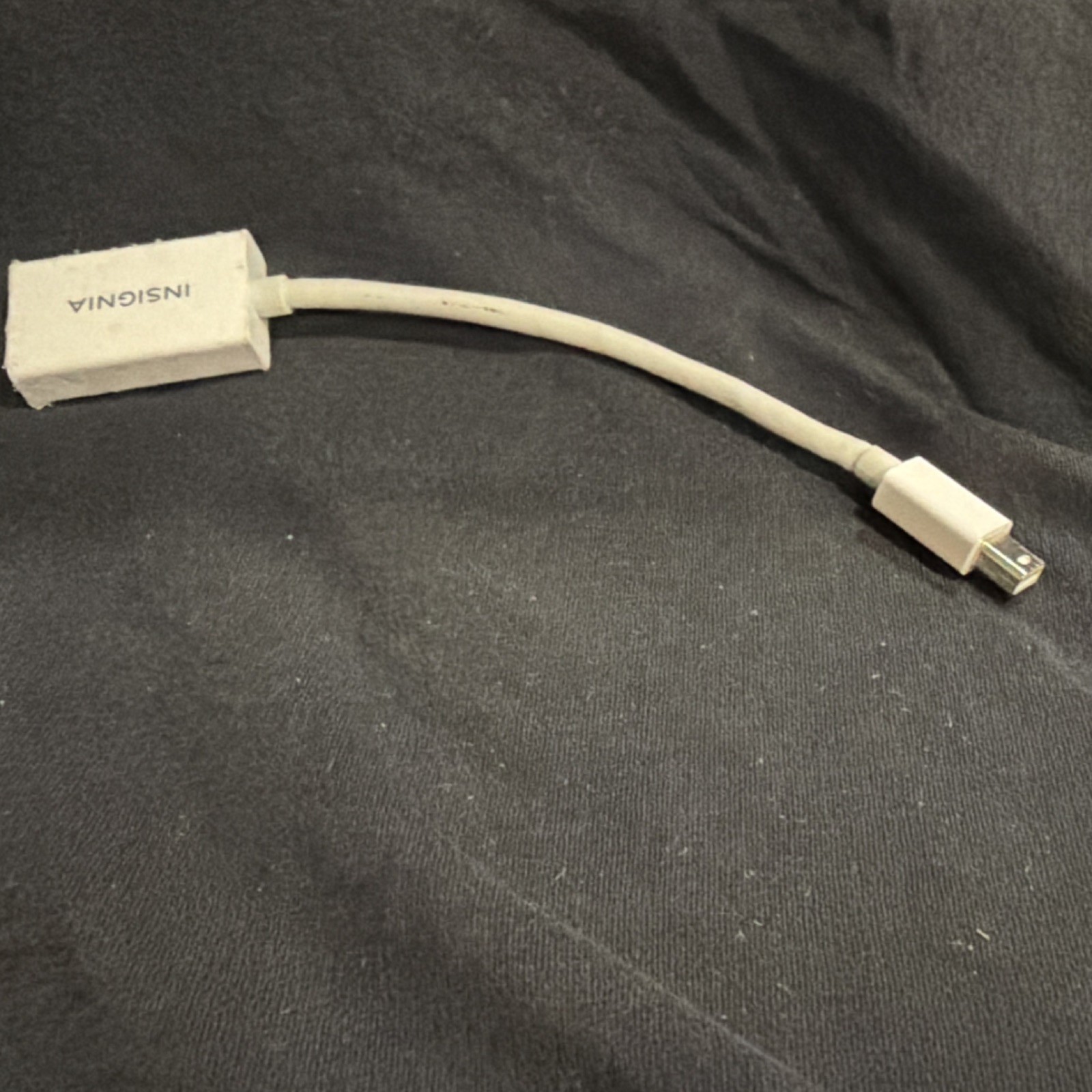 Insignia Mini DisplayPort Male to HDMI Female Adapter, White,  1ft