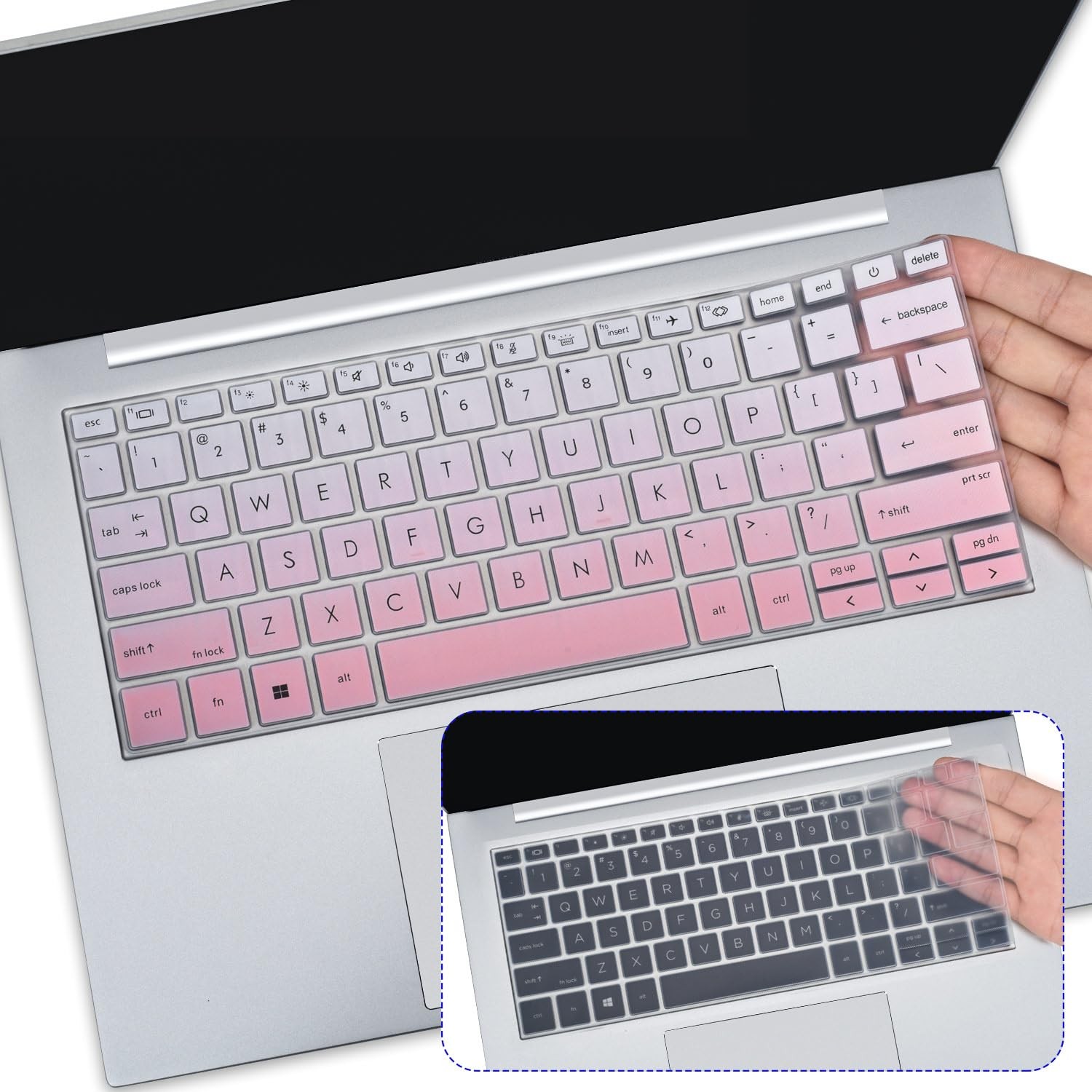 2PCS Keyboard Cover for HP EliteBook 830 835 840 845 1040 G9 G10 2024 2023 20...