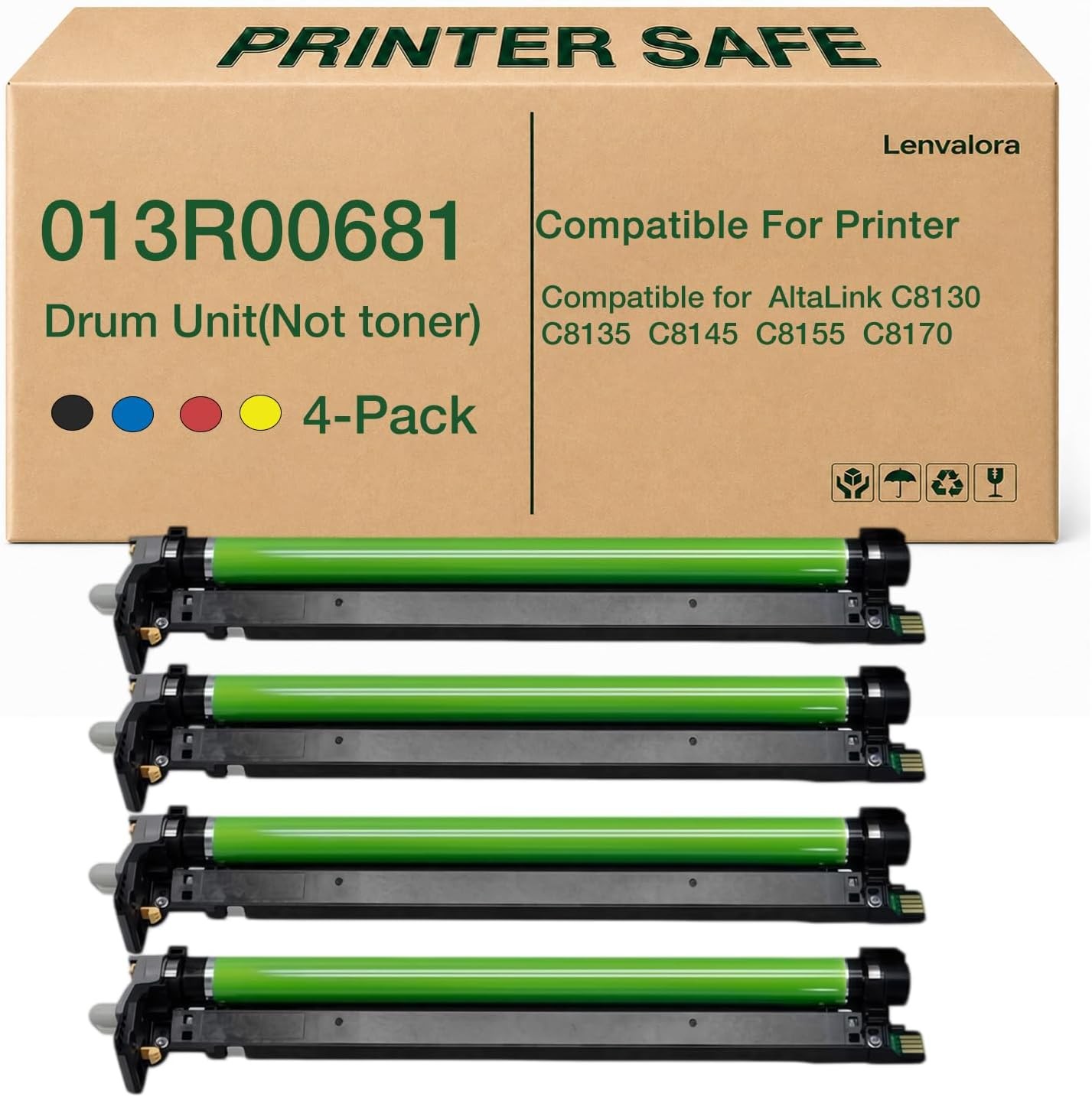 013R00681 High Yield Imaging Drum with Smart Chip for Xerox AltaLink C8130 Serie