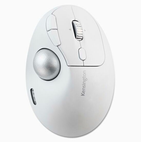 Kensington Pro Fit Ergo TB550 EQ Wireless Optical Trackball 4000 DPI White