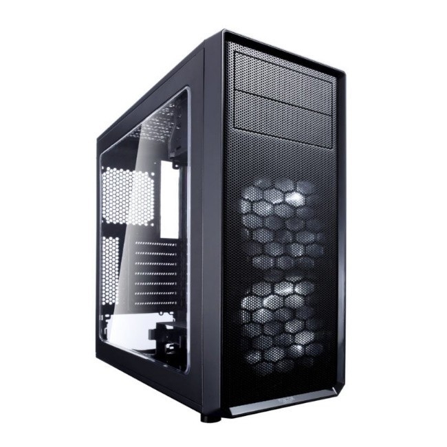 Fractal Design Focus G ATX Mid-Tower Computer Case Black with Side Window