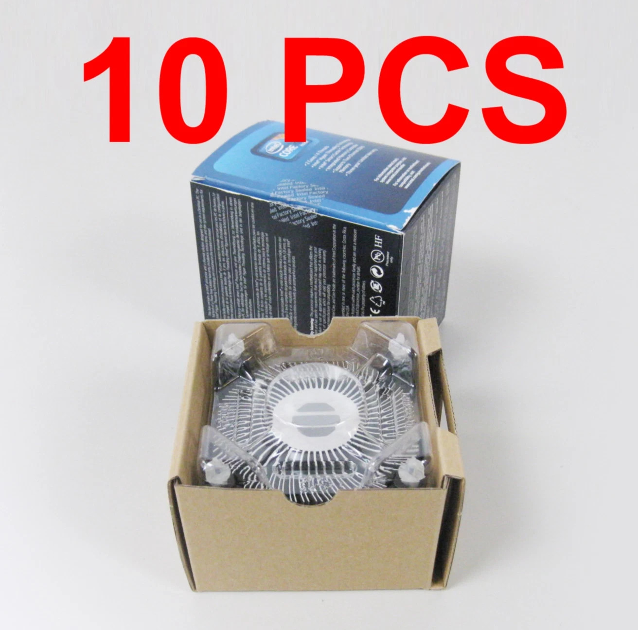 10 PCS Intel E97378-001 E97379-001 Socket 1155, 1150, 1151 OEM Heatsink Fan 10X