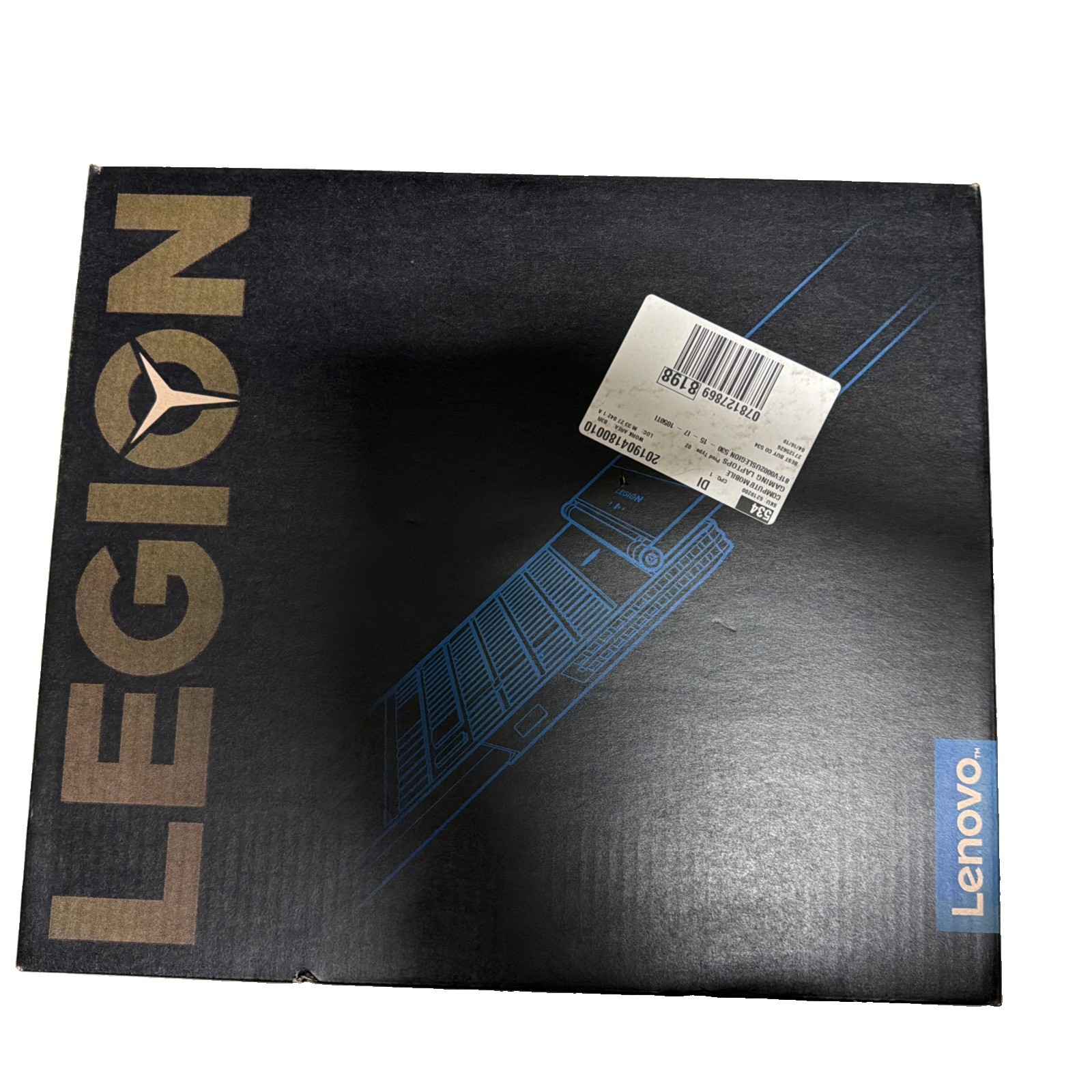 Lenovo Legion Y530 15.6" GTX 1050Ti i7 16GB 1TB HDD Gaming Laptop - Black