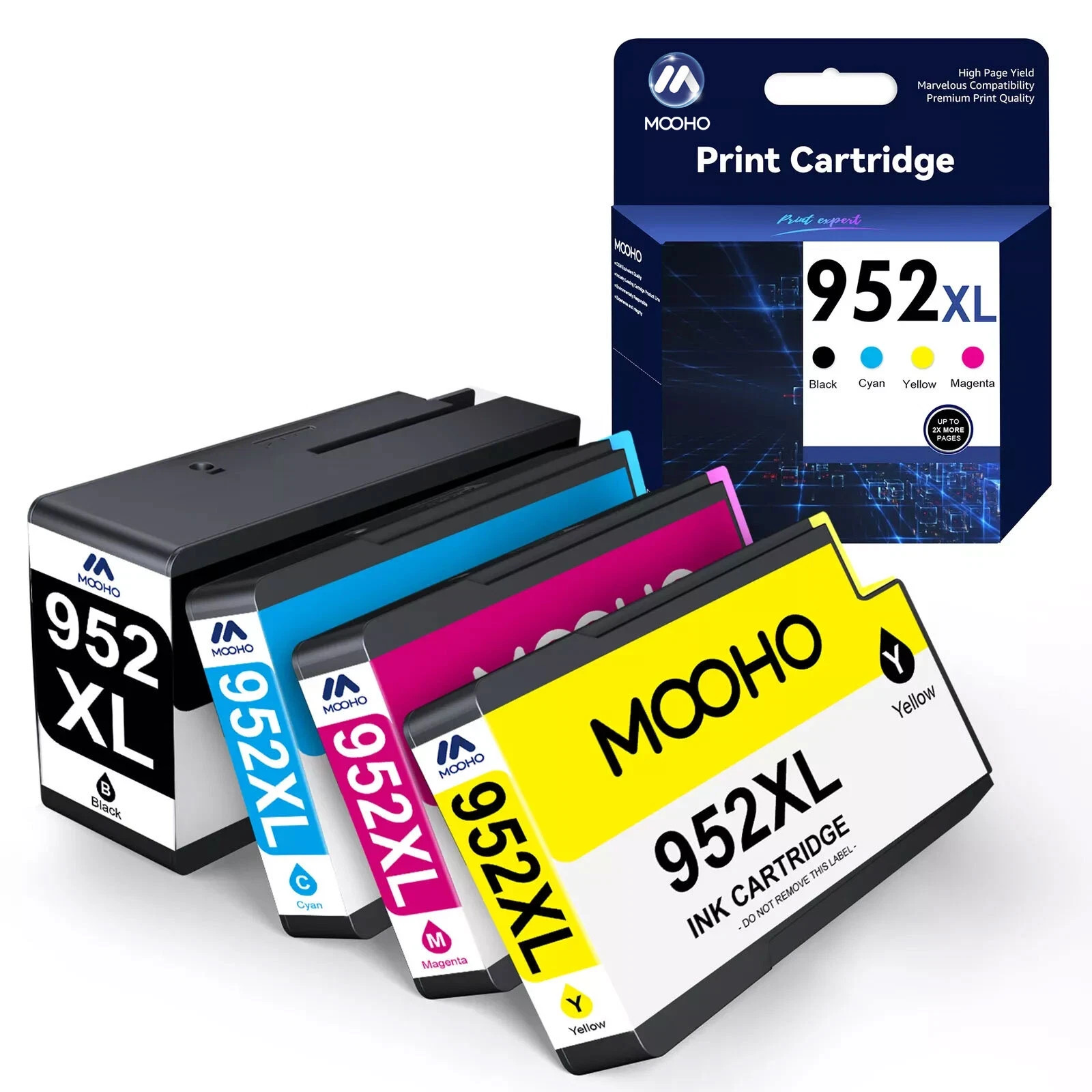 952XL Ink Cartridges For HP 952 OfficeJet Pro 7740 8210 8216 8218 8710 8714 Lot