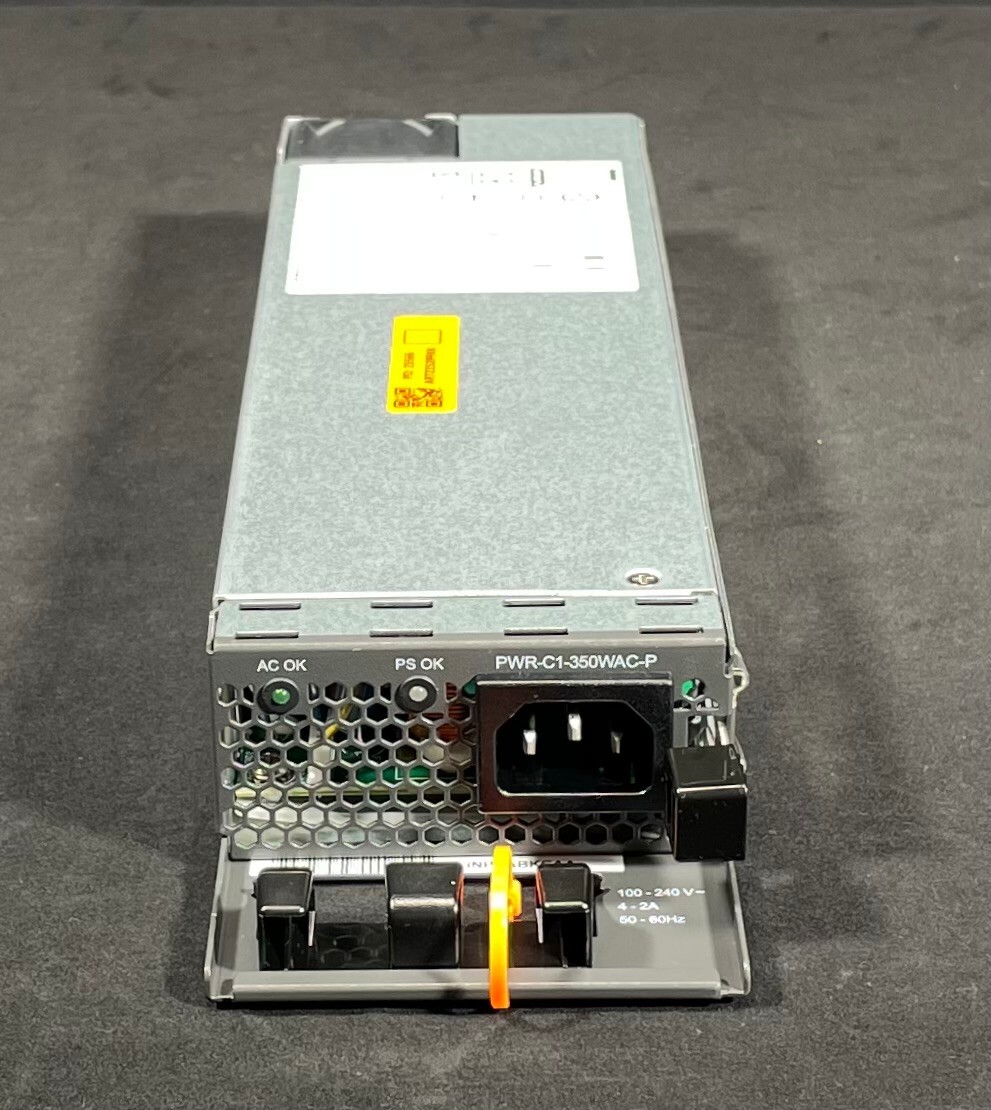 Cisco PWR-C1-350WAC-P  Platinum Power Supply  for Cisco 3850/9300 Series