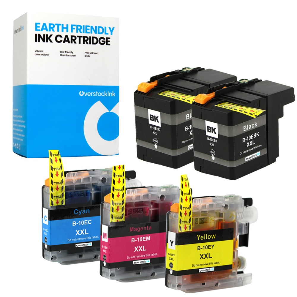 5-Pack OSI Compatible LC10E Series Ink Cartridges Combo fits Brother MFC-J6925DW