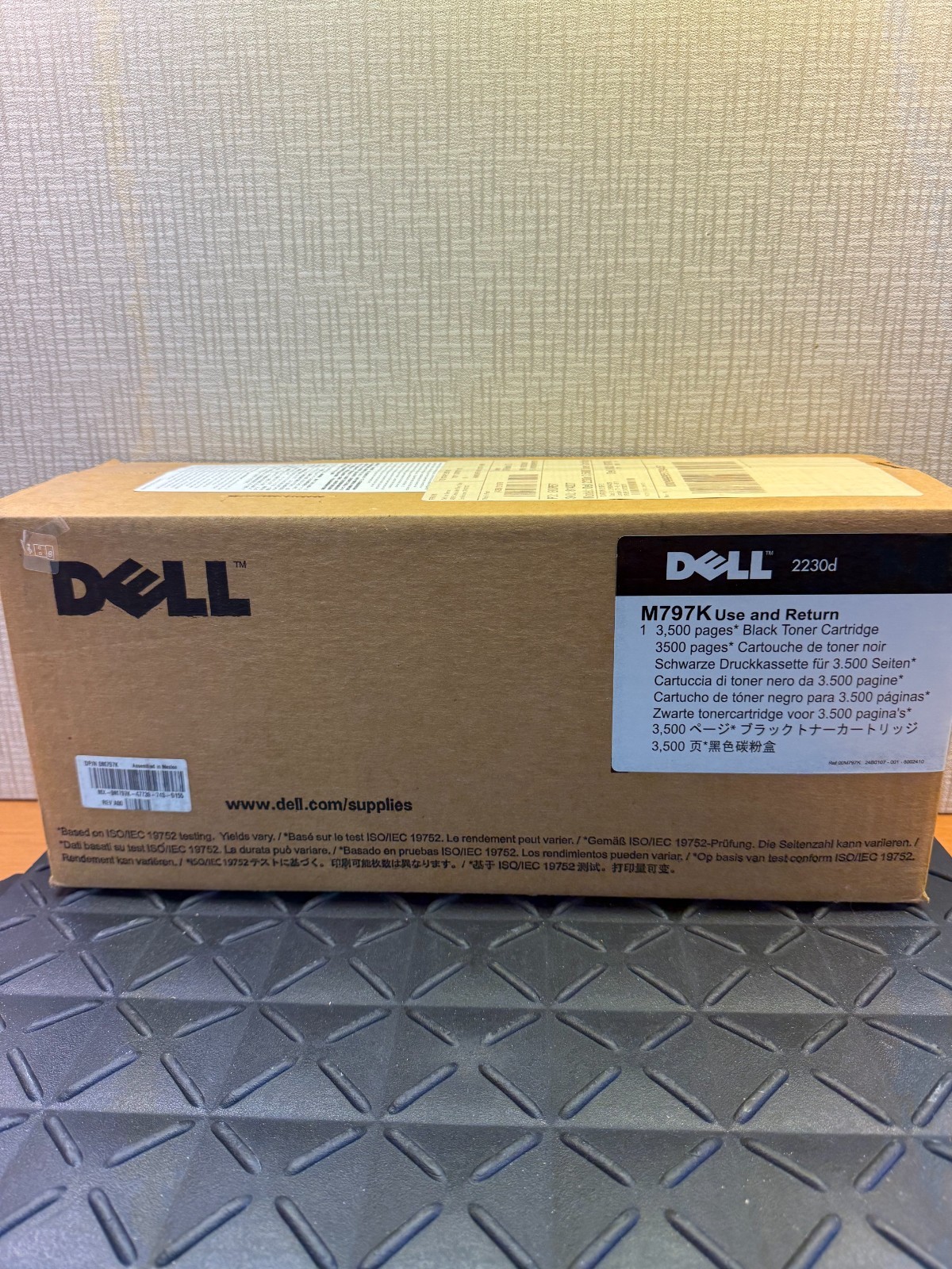 Dell 2230d M797K Black Toner P579K 330-4131 New Box