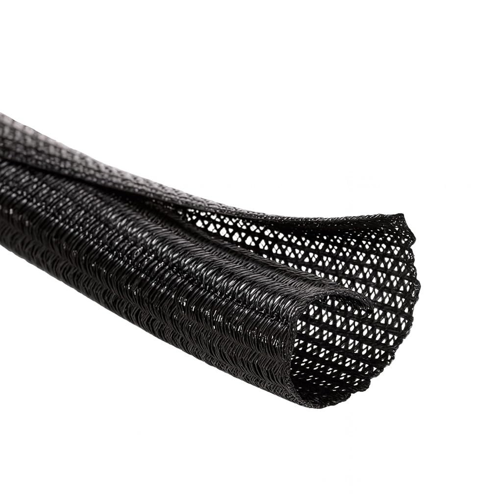 Braided Split-Sleeve Wire Loom for High-Temperature Automotive Harness and Ho...