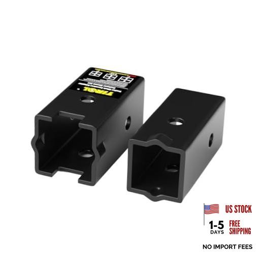 2-Position Hitch Receiver Adapter Set, 3-Inch to 2.5-Inch to 2-Inch