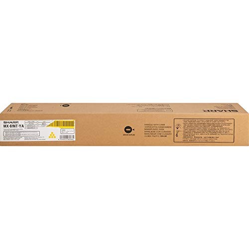 Sharp MX-61NT Original Toner Cartridge - Yellow (mx61ntya)