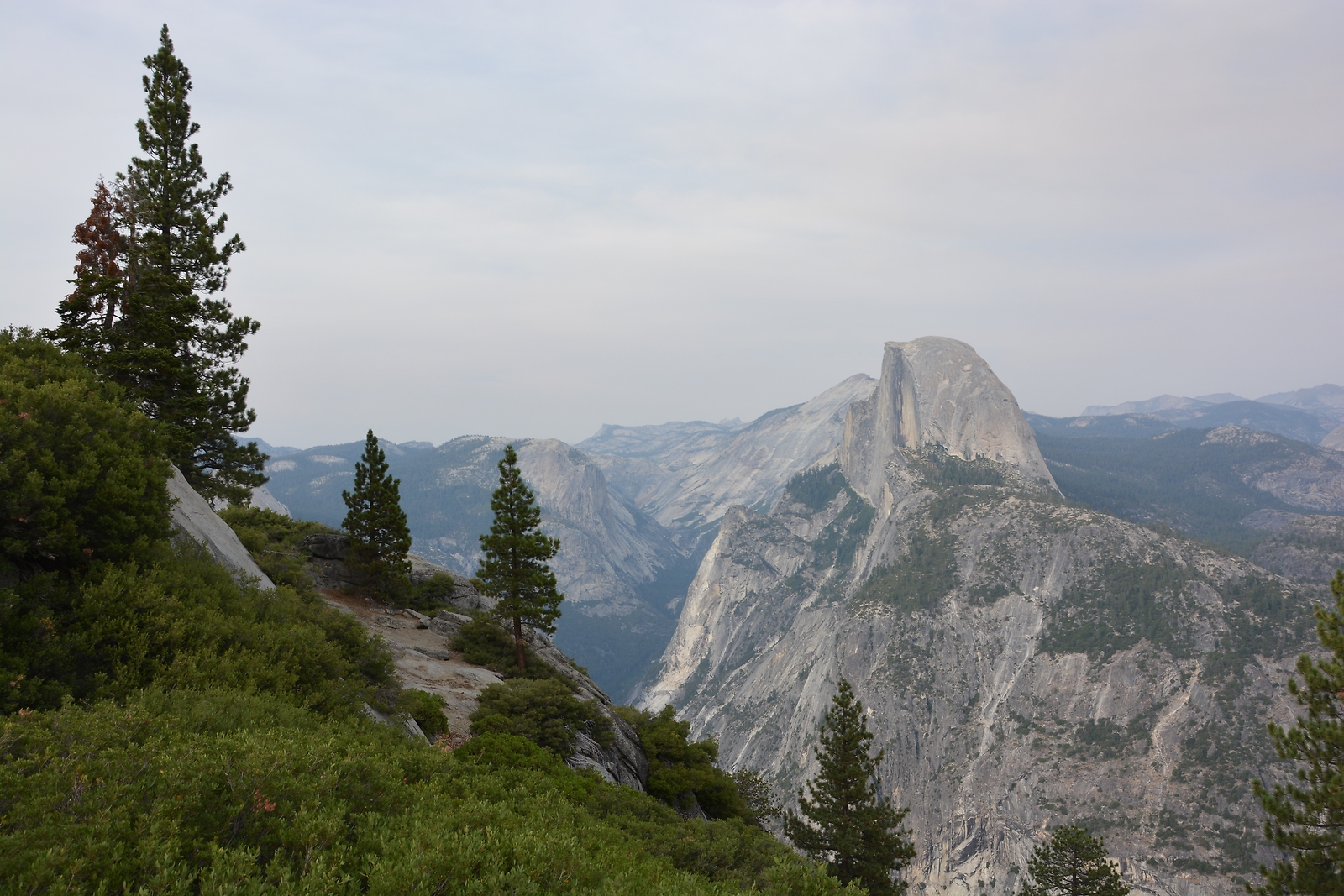 Landscape nature yosemite national park usa rocks Custom Gaming Mat Desk