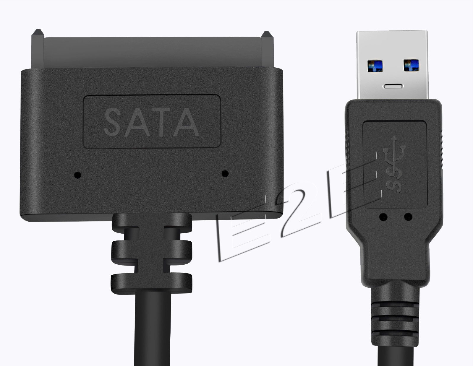 E2E SATA III to USB 3.0 Cable Adapter For 2.5" HDD & SSD Hard Drive Support UASP