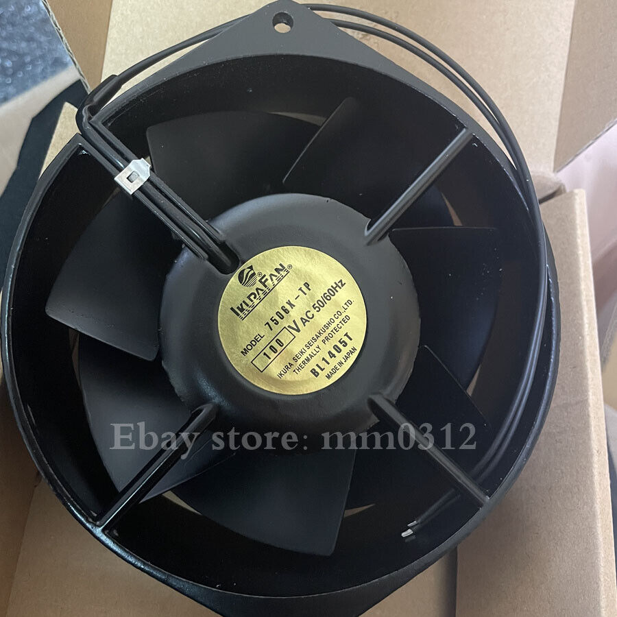 1pcs  all metal high temperature resistant fan 7506X-TP