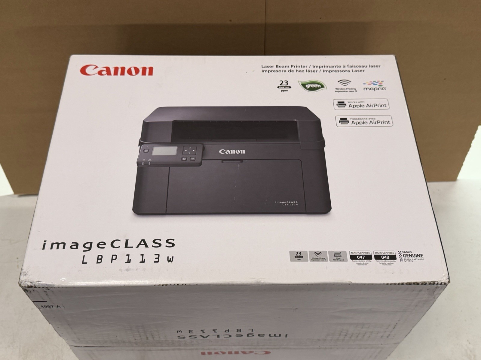 Canon LBP113w imageCLASS Wireless Monochrome Laser Printer New Open Box
