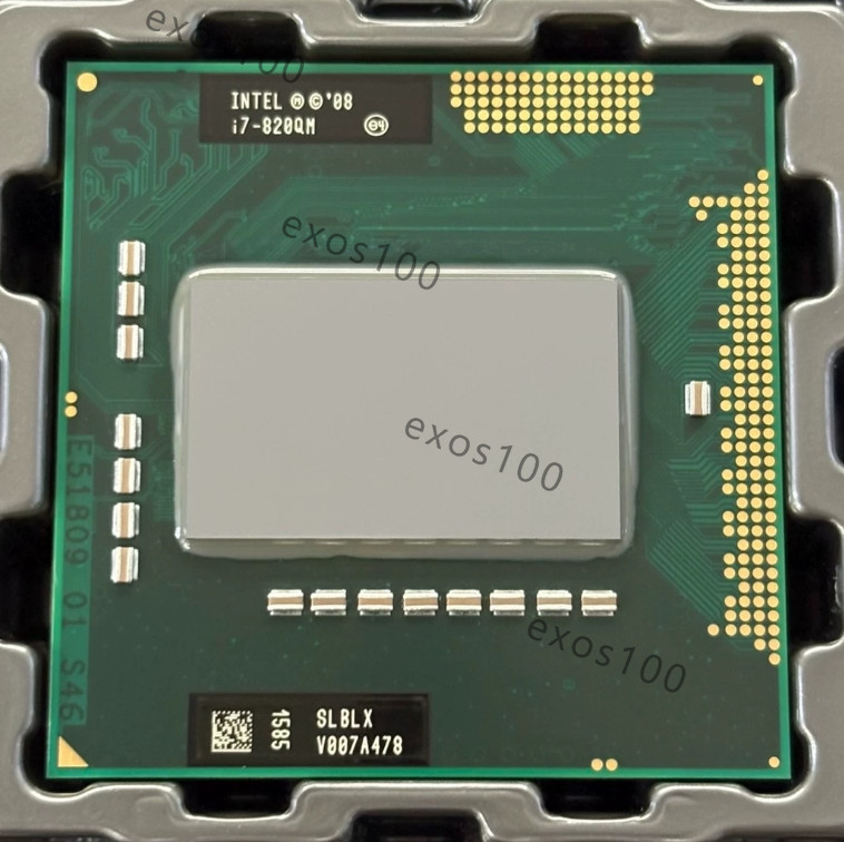 Intel Core i7 820QM 1.73-3.06GHz Quad Core 8M SLBLX PGA988 Notebook Processor