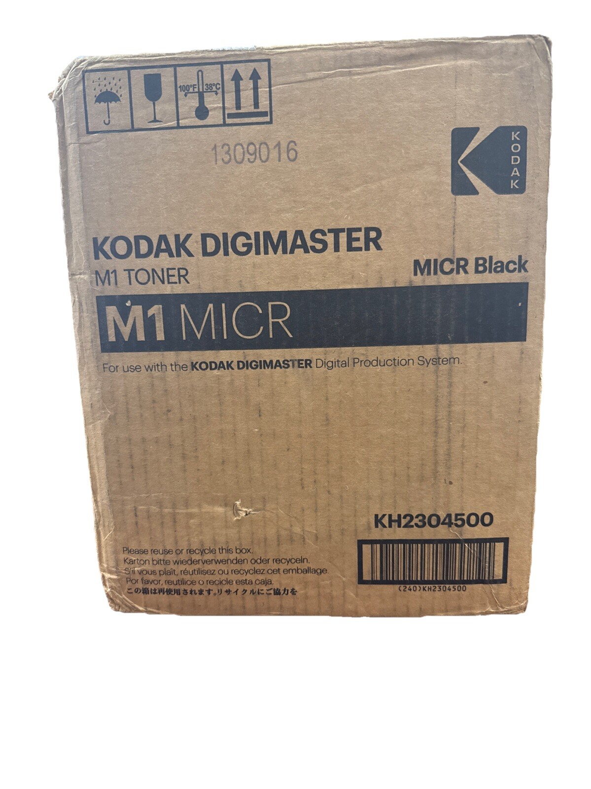 Kodak Digimaster M1 Toner M1 MICR Black KH2304500 (ONLY ONE IN BOX)