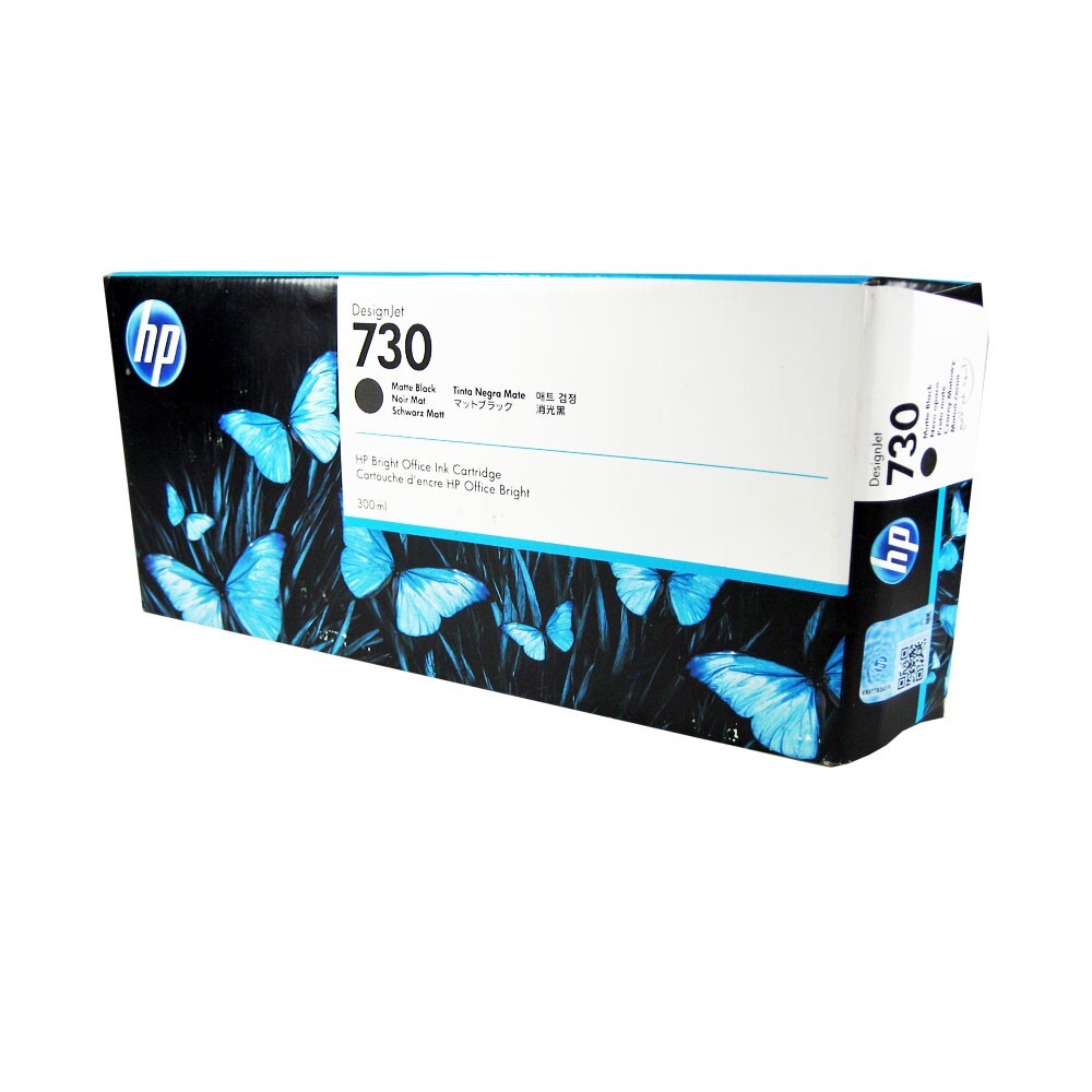 Genuine HP 730 Photo Black 300ml Ink Cartridge P2V73A HP DesignJet T1700