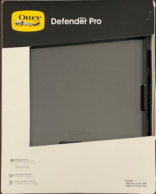 OtterBox Defender PRO Case for iPad Pro 13" (M4/M5) – Black, Rugged Protection