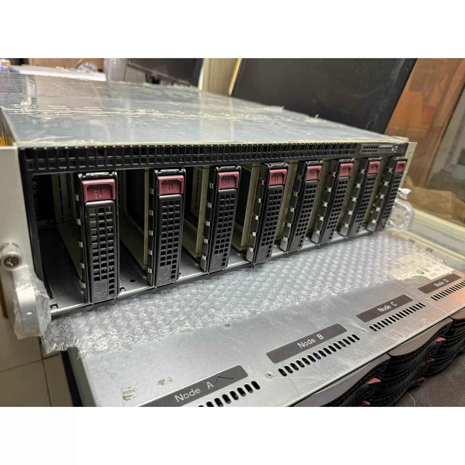 Supermicro 5039MS-H8TRF 8x Node Server 16X3.5" With 2x1600W PSU